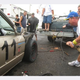 Image for article titled Cajun E30 Bashes Wall 200 Feet Into Race, Gets Field Expedient Frame Straightening